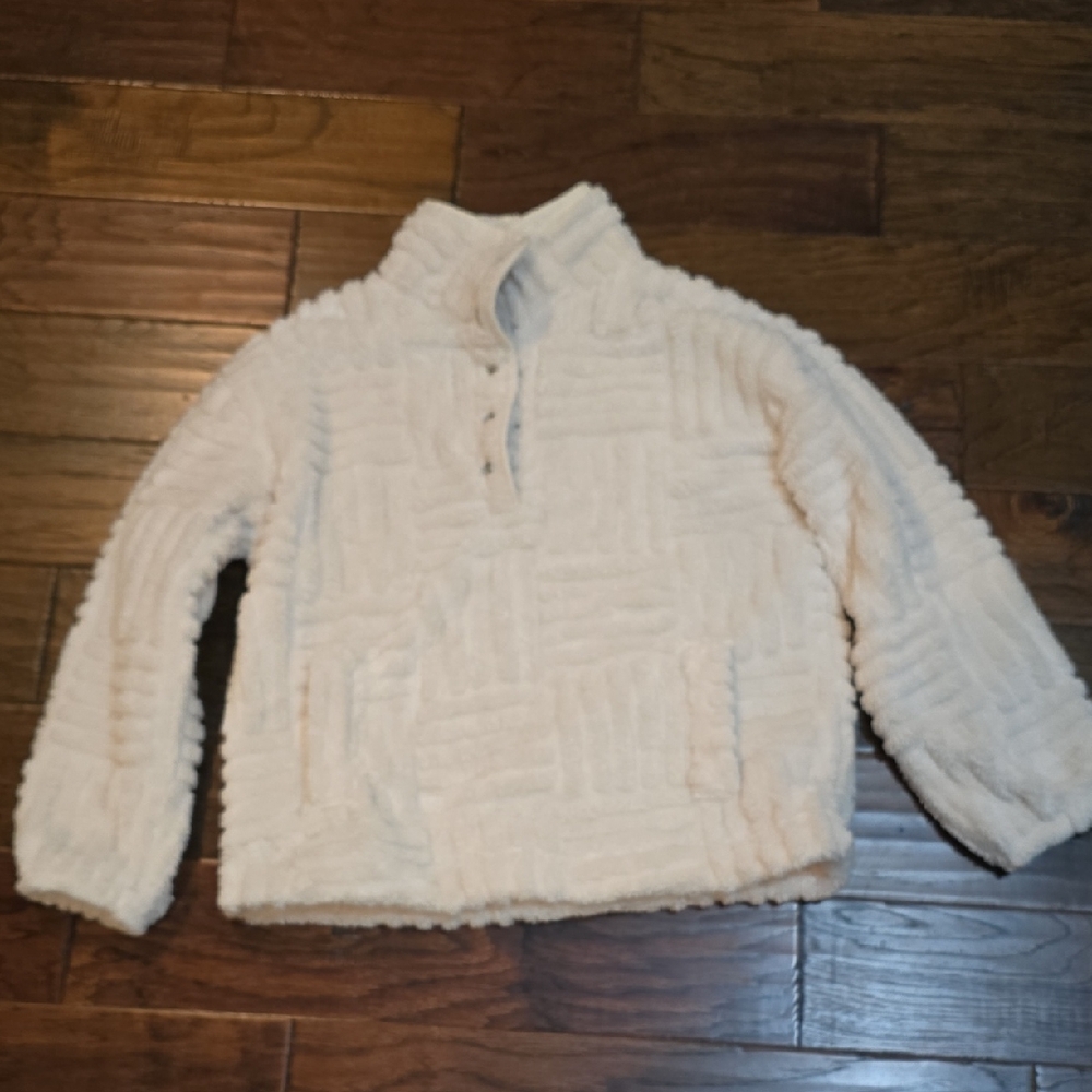 Cozy White Pullover